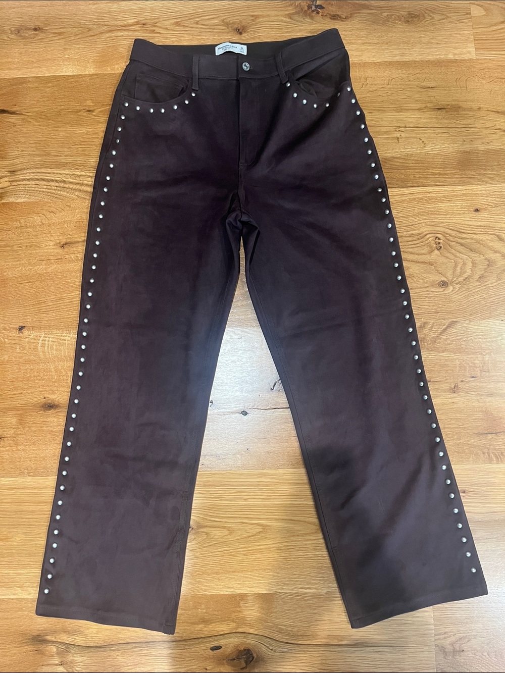 Abercrombie & Fitch sueded pant